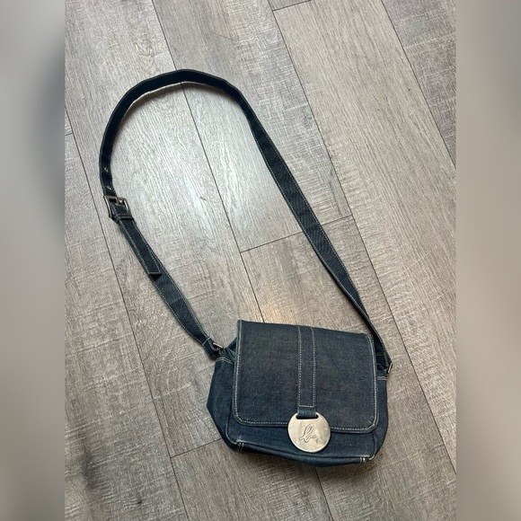 Agnes B. Y2K mini denim blue crossbody bag TRENDING - Picture 1 of 5